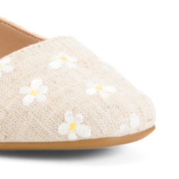 NEW STEVE MADDEN Boden Mary Jane Ballet Flats Natural Multi for women 254 1T6 - Picture 4 of 5